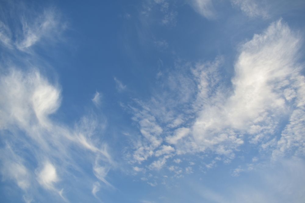 Небо с облаками