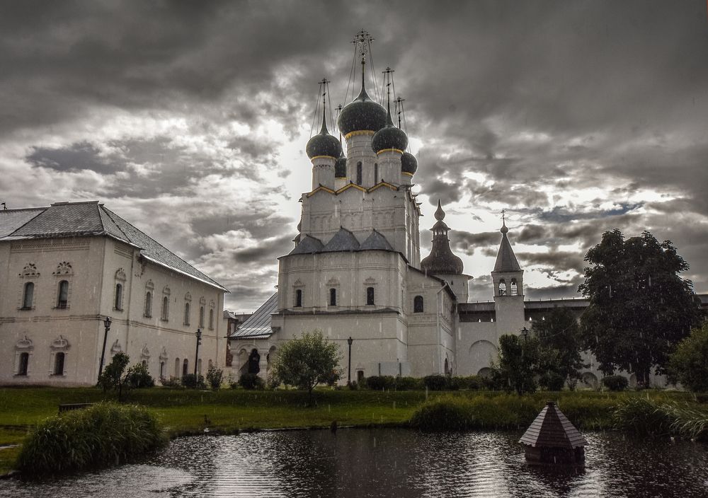 Дождь в Ростове.