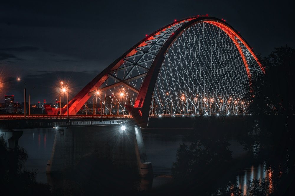 Бугринский мост Новосибирск