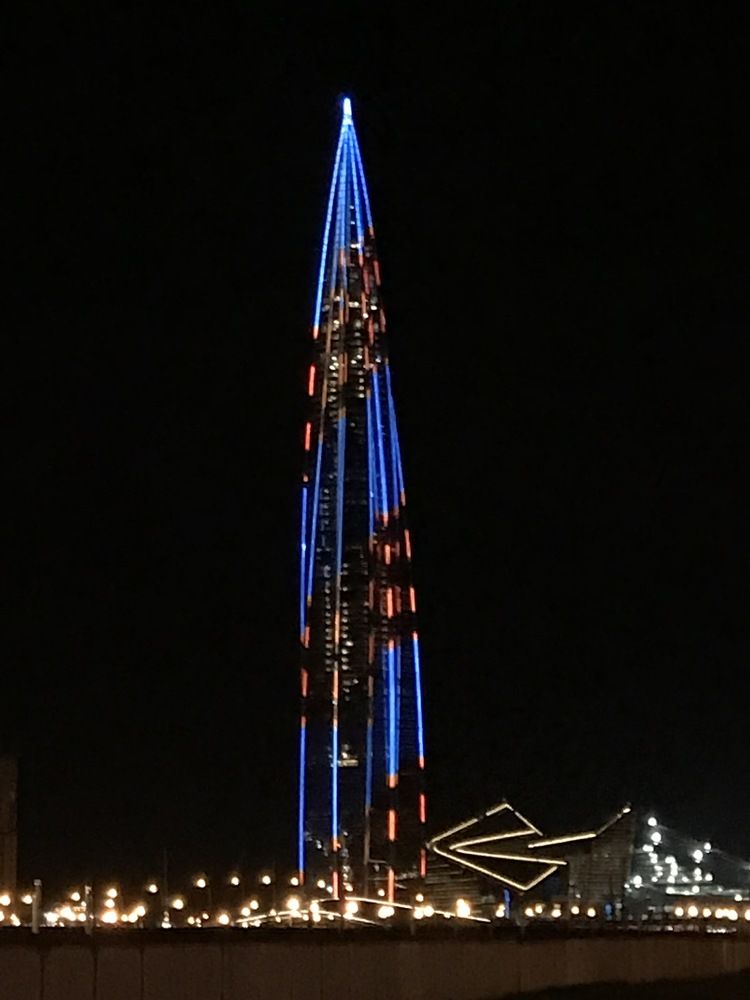 Лахта Центр – многофункциональный комплекс в Санкт-Петербурге. 9 мая 2021 года