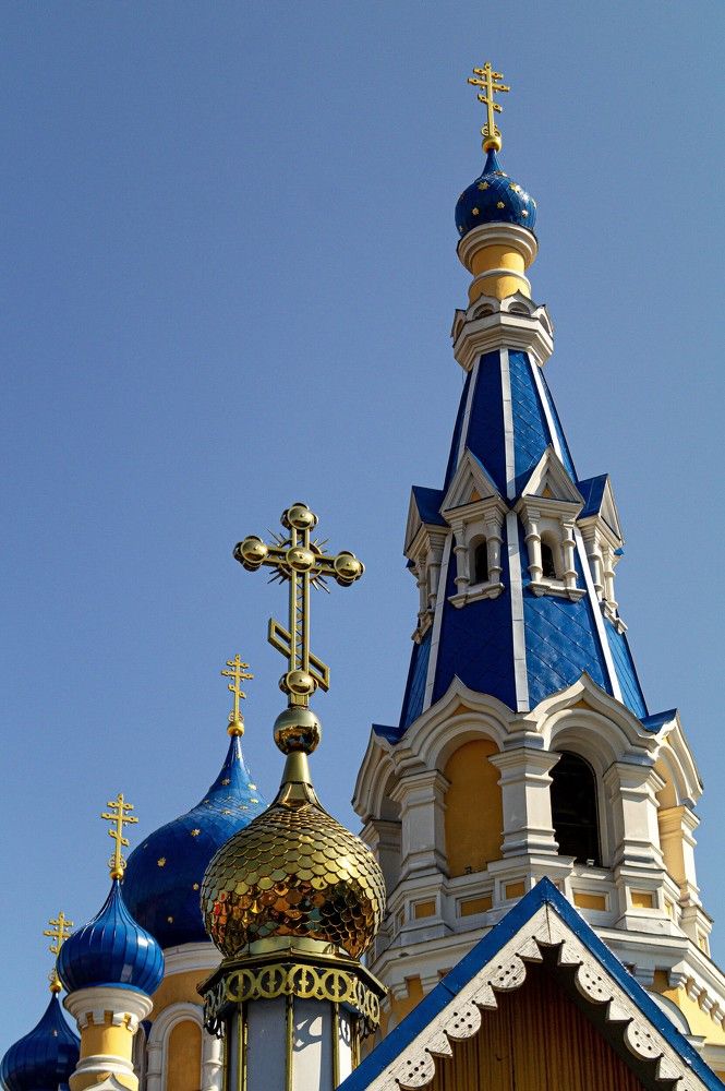 Купола Свято-Николаевского храма