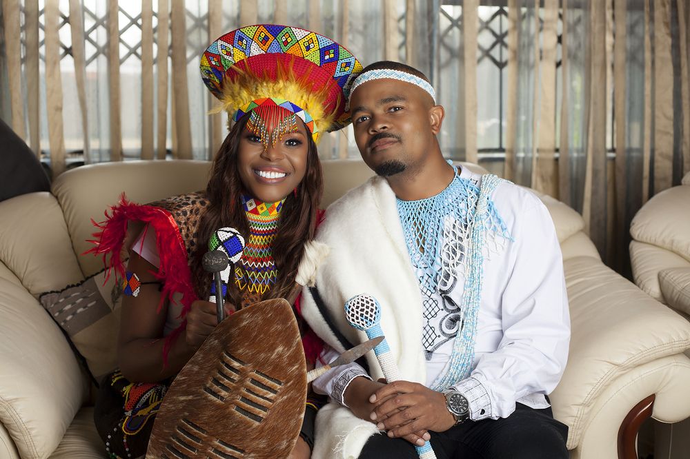 South African Zulu Traditional Wedding Outfits
