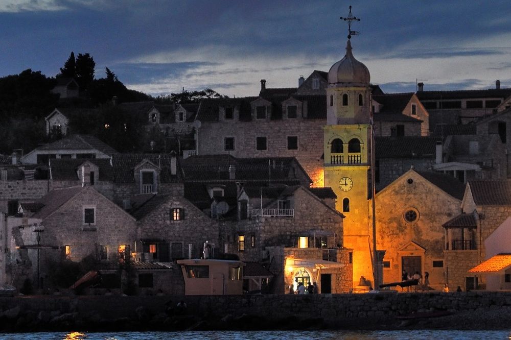 a temple in the heart of the village