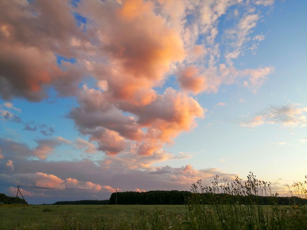 Оранжевый закат
