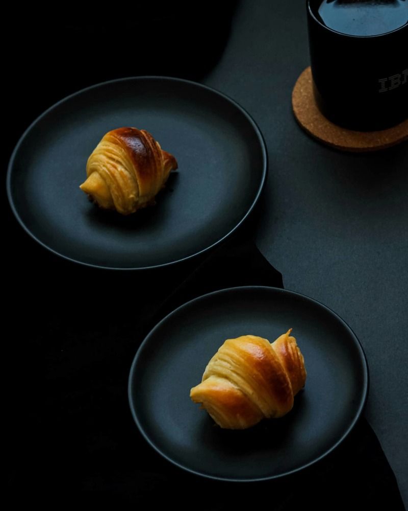 Croissants and coffee