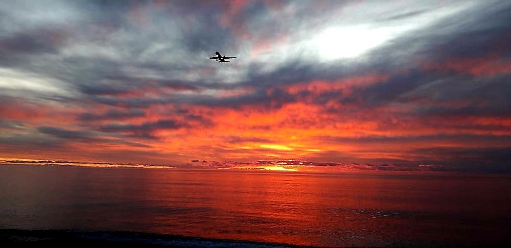 Над Черным морем. Адлер.