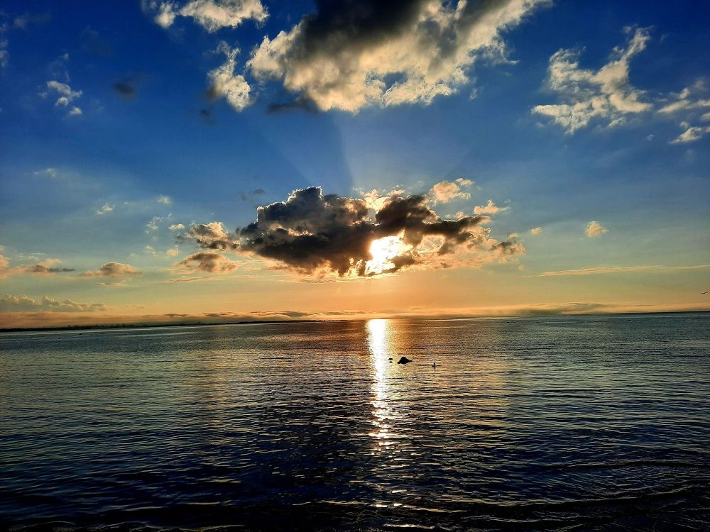 Балтийское море. ЗАКАТ.Ночь/Вечер