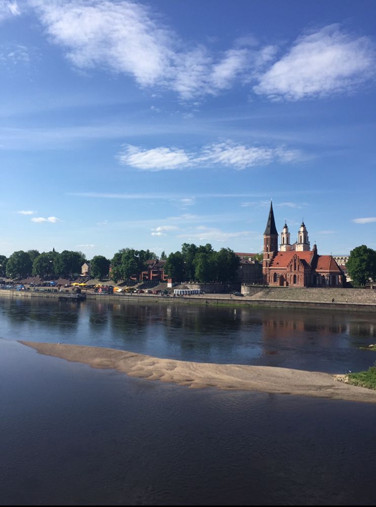 Vytauto temple and river