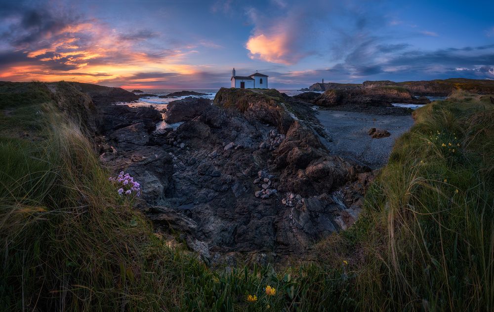 SUNSET AT THE VIRXE DO PORTO HERMITAGE
