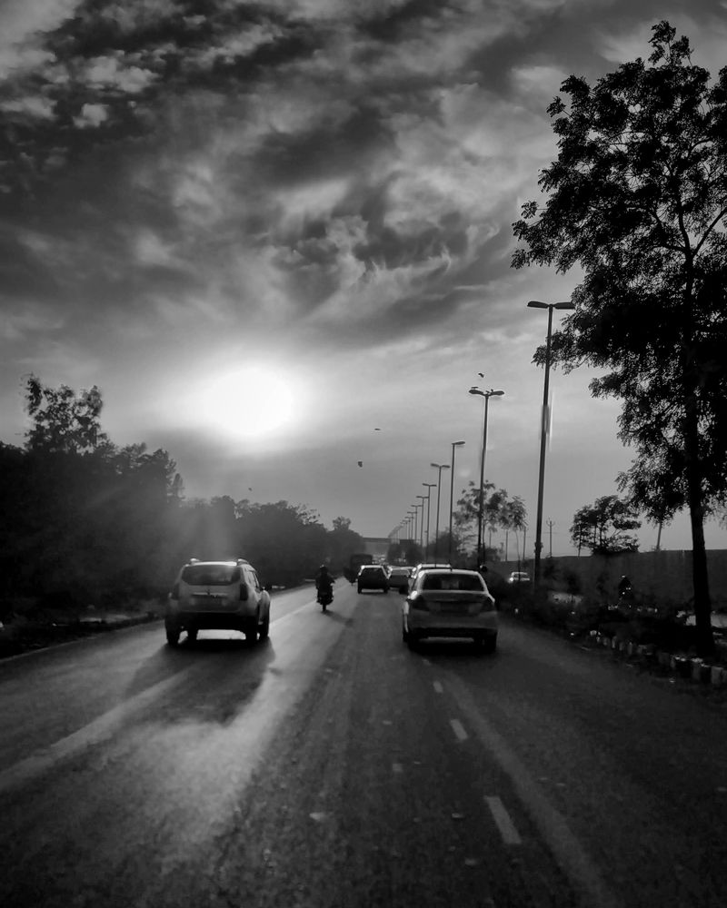 on the way back home