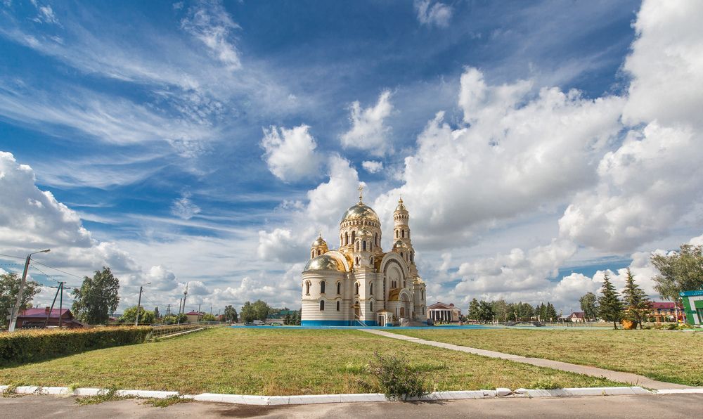 Храм Андрея Первозванного в посёлке Атяшево