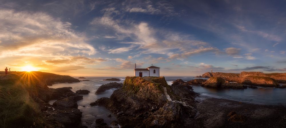 Sunset at Virxe do Porto