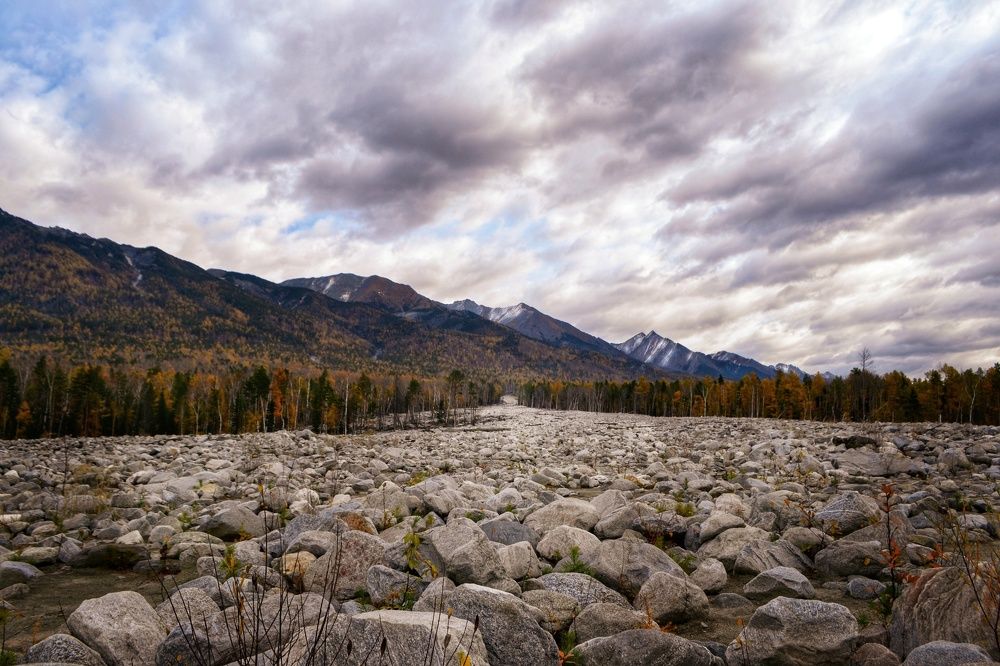 Каменная река. Аршан. Бурятия.