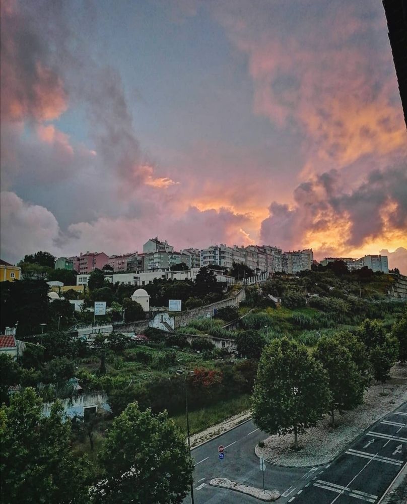 Clouds in Lisbon