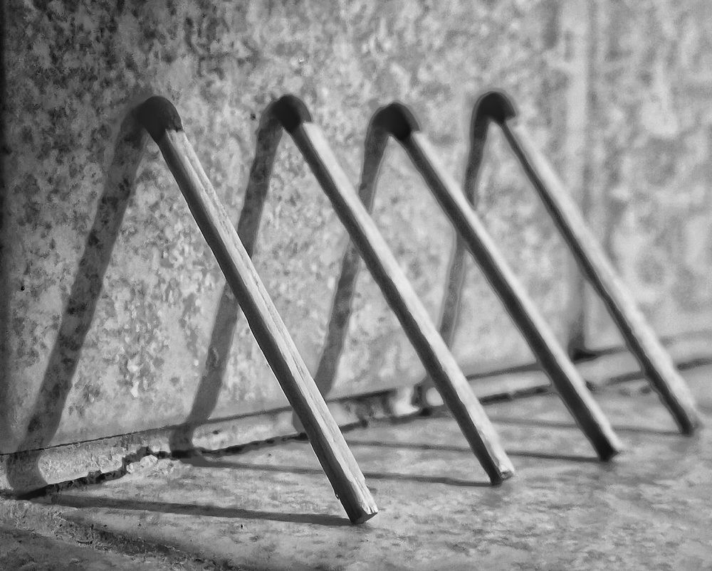 Matchsticks and shadows
