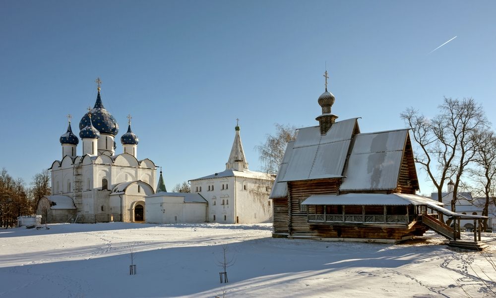 Январский Суздаль
