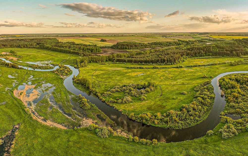 Неман в разливе