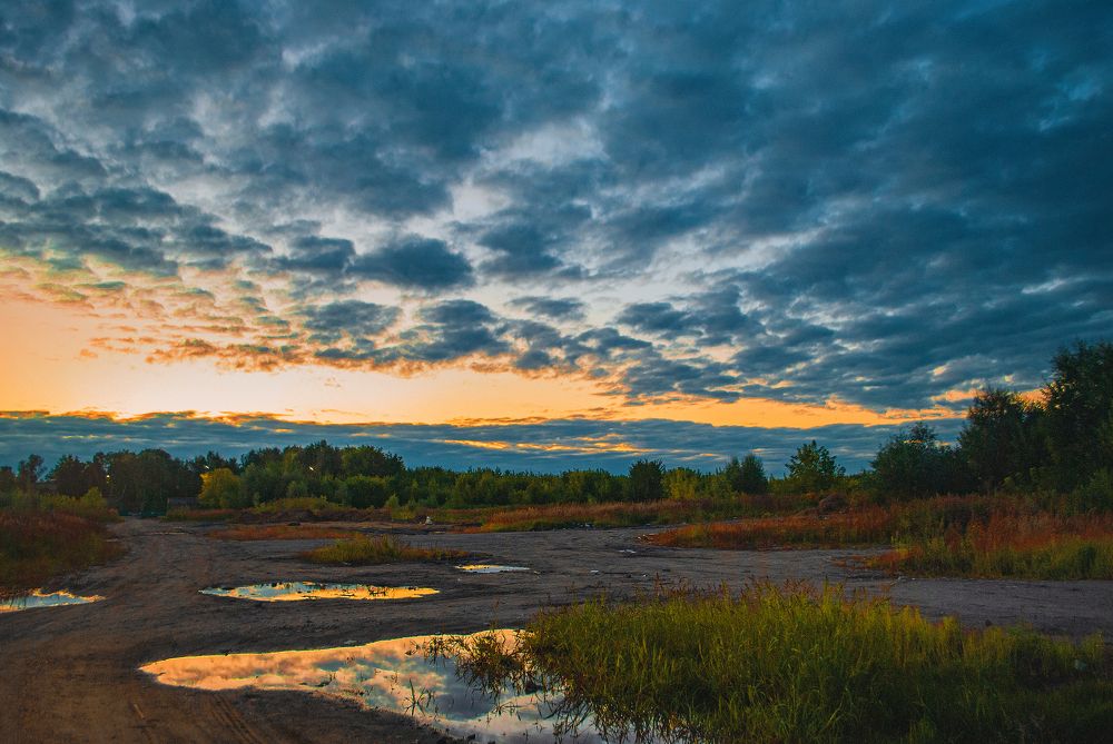 Облака заката