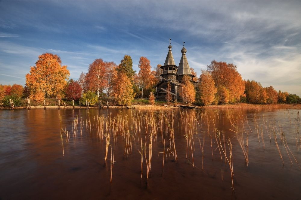 Осень на Онеге