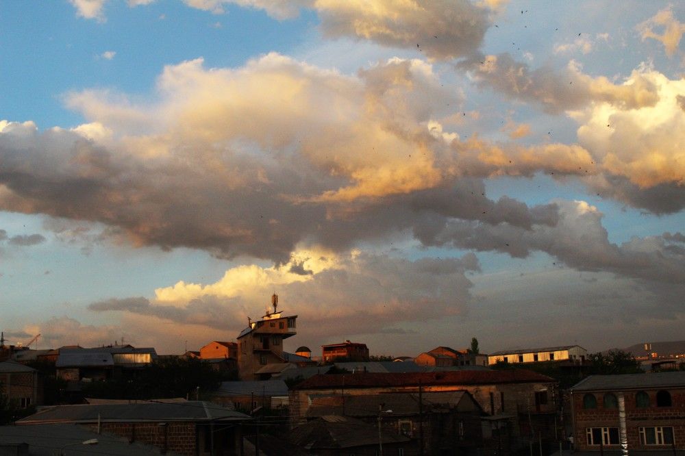 Светлые облака