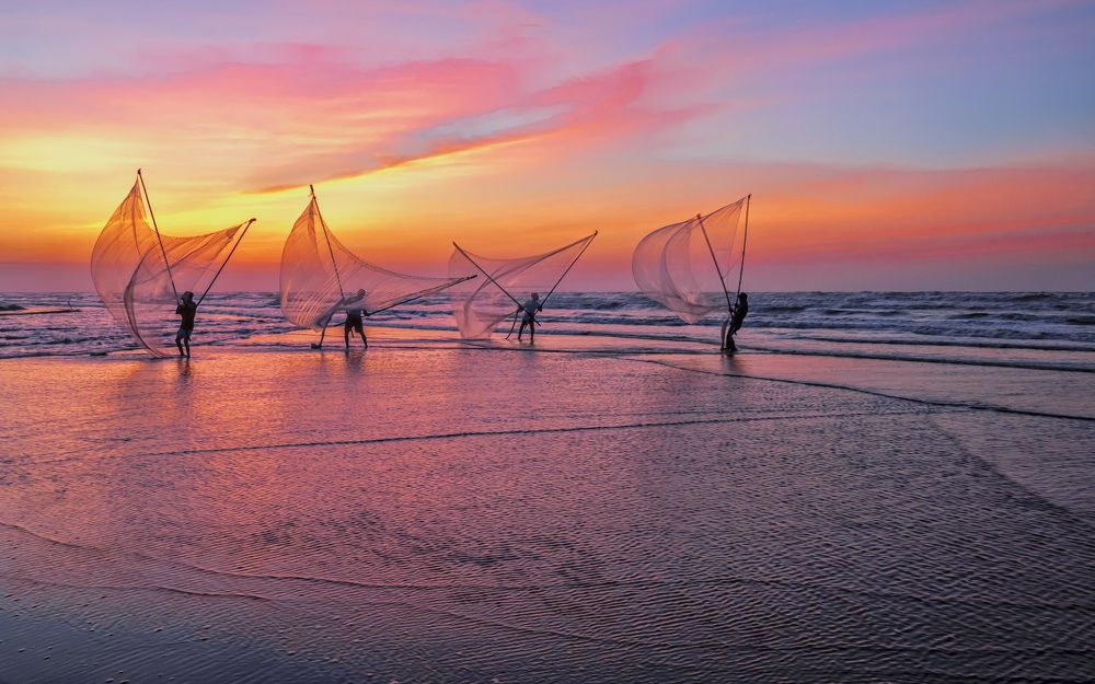 dawn at Hai Hau,Nam Dinh