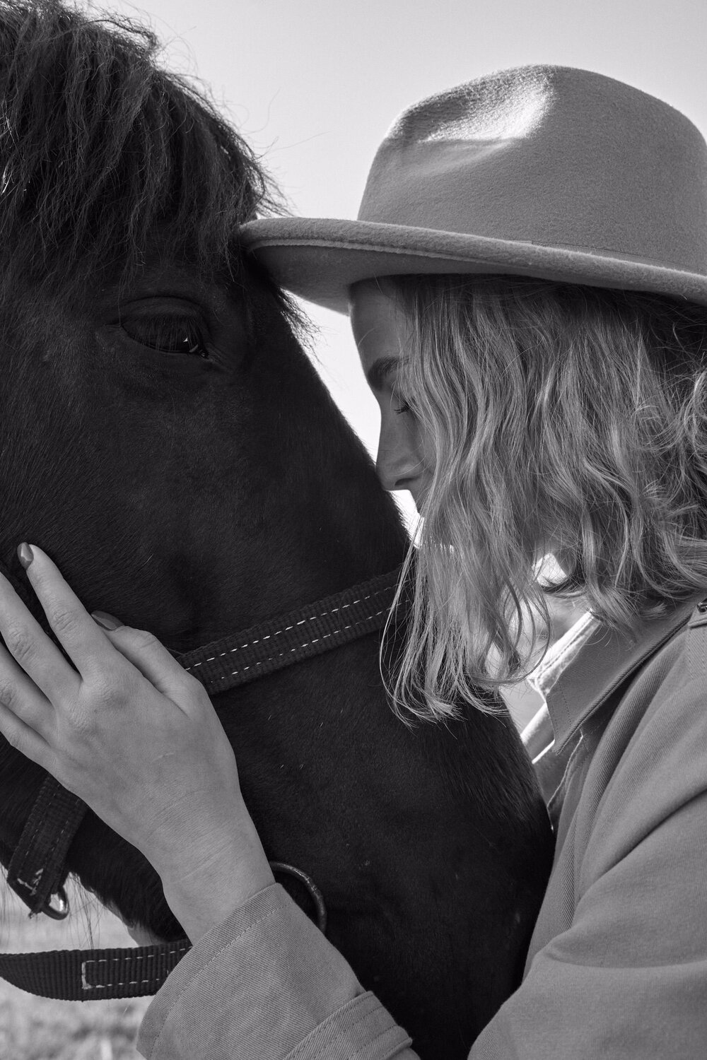 Girl with horse