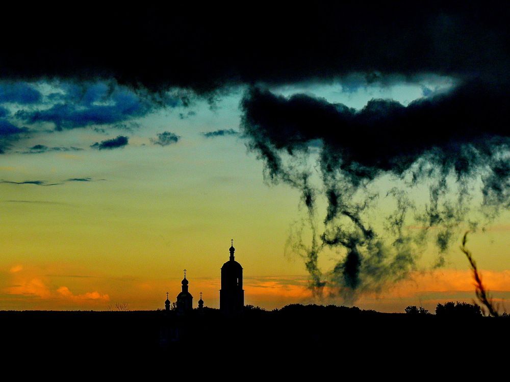 Весенний вечер.