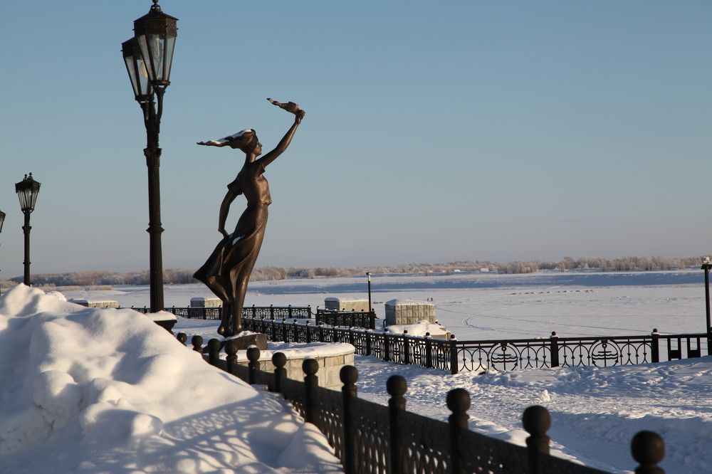 Река Иртыш Ханты-Мансийск...!