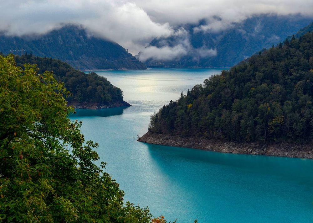 В верховьях реки Ингури