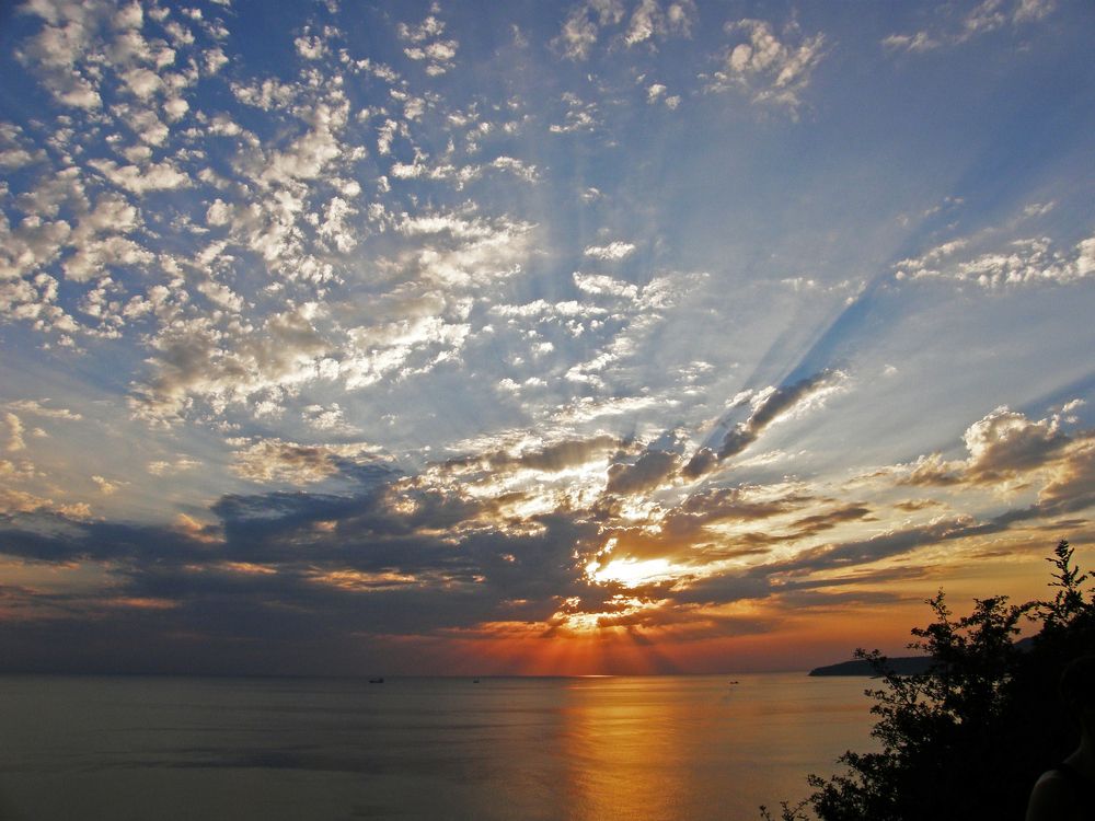 Морской закат