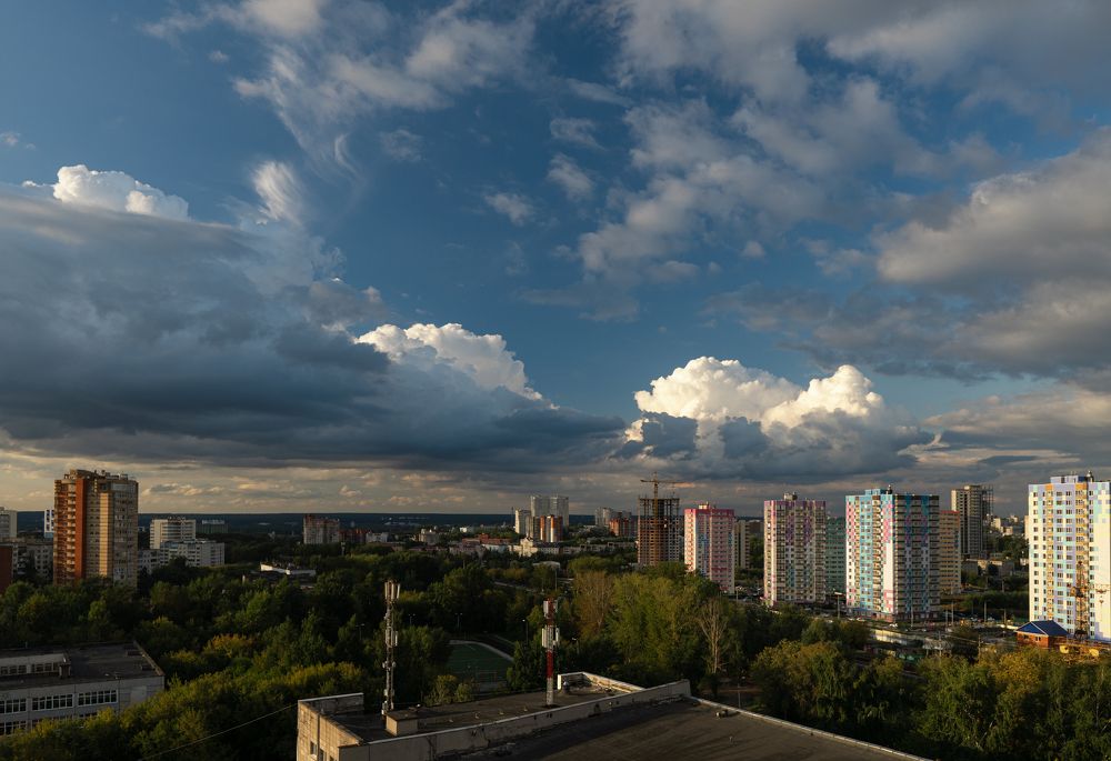 Город и кислород.