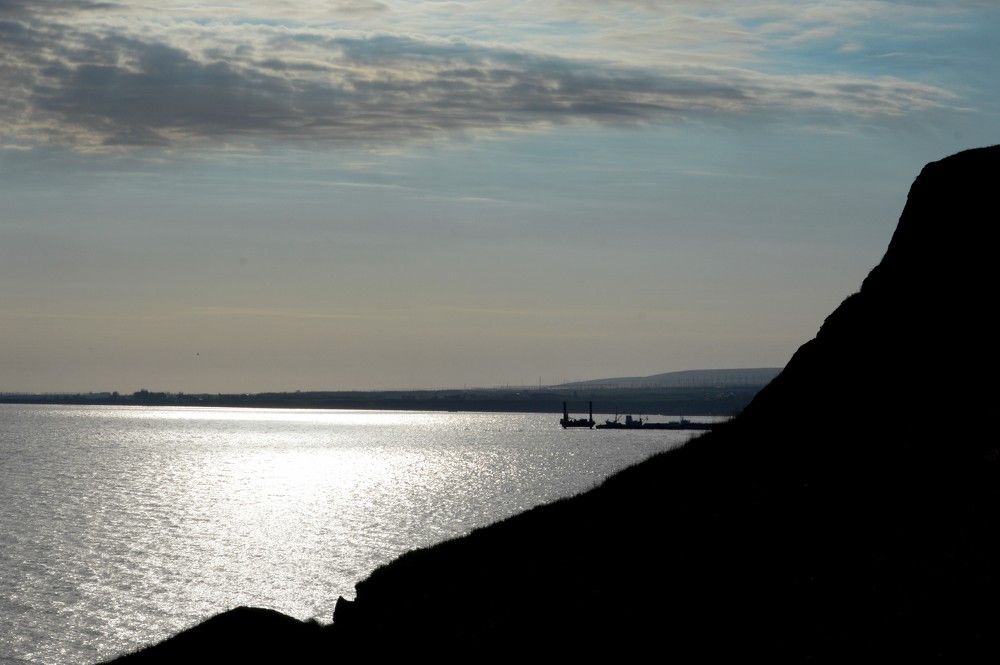 Вид на Таманский залив