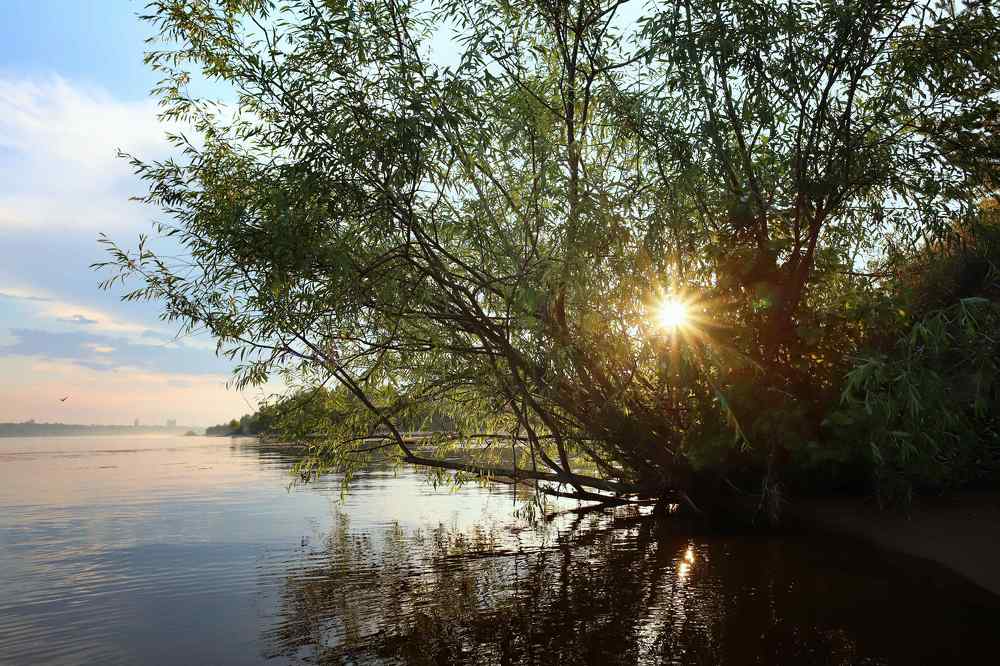 Закат на Волге