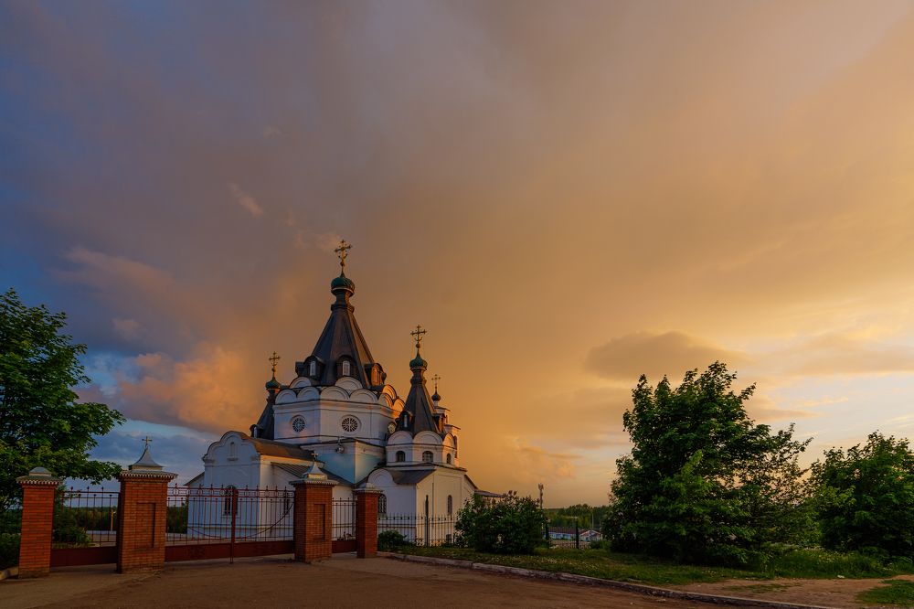 Вечер в глубинке