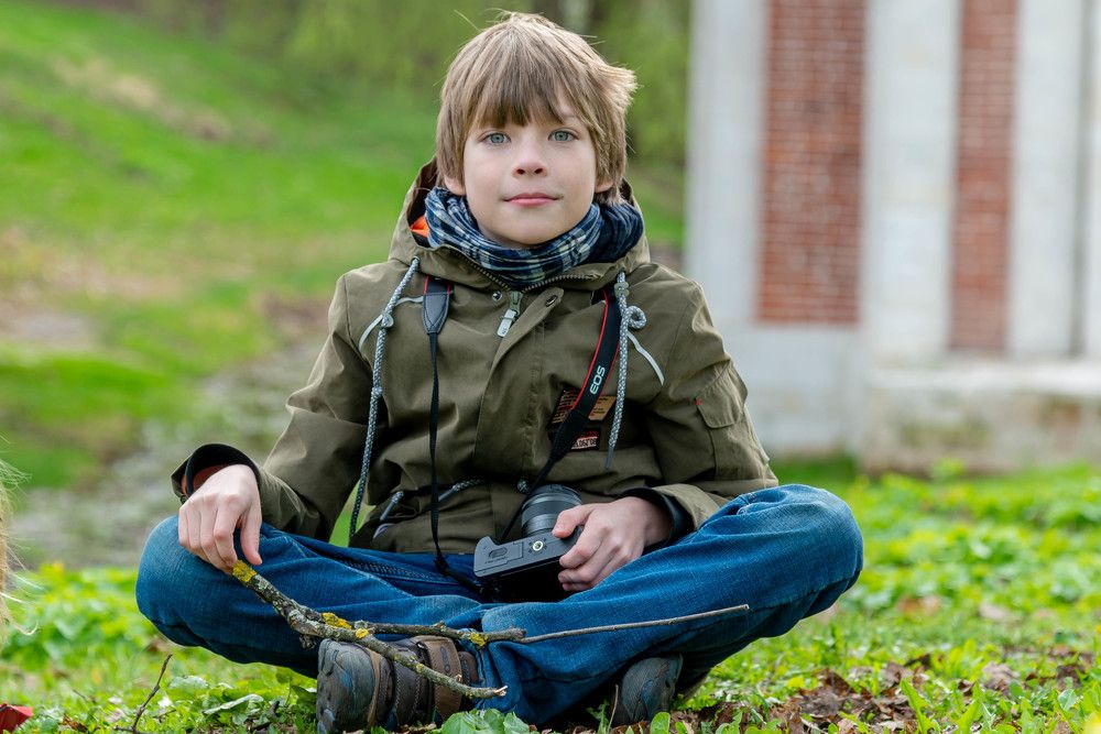 Юный фотограф