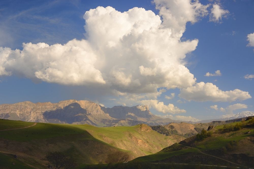 В горах Кавказа