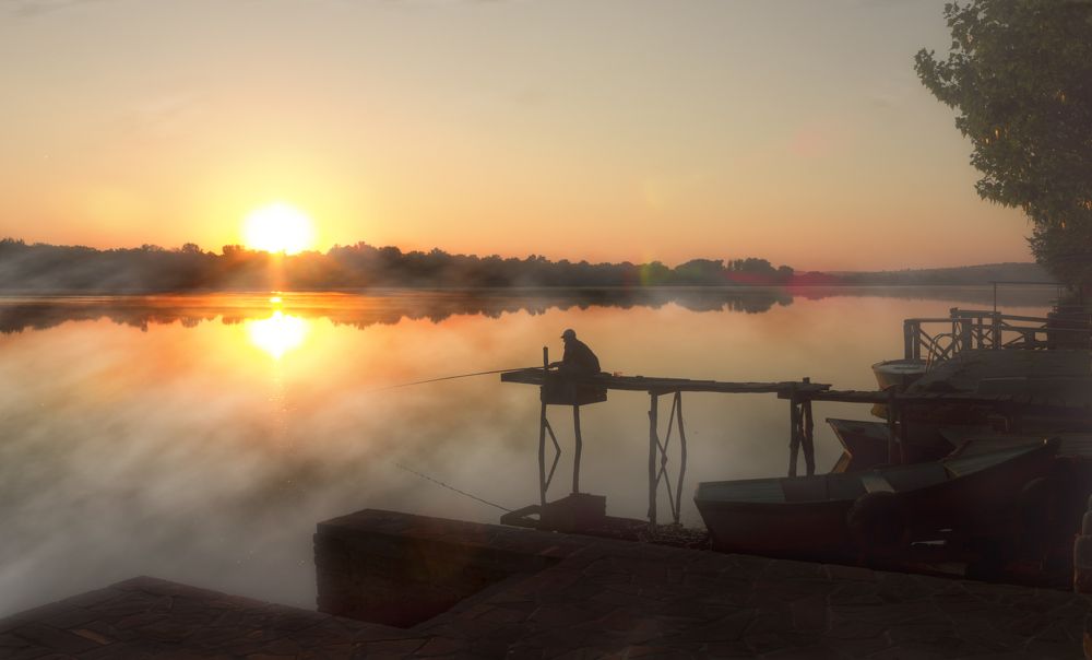 Утро рыбака2