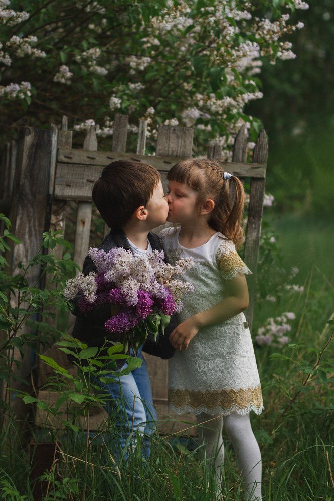 Первый поцелуй