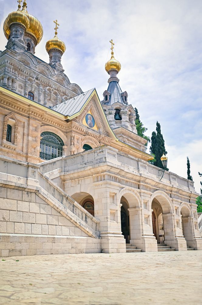 Church of Mary Magdalene. Israel.
