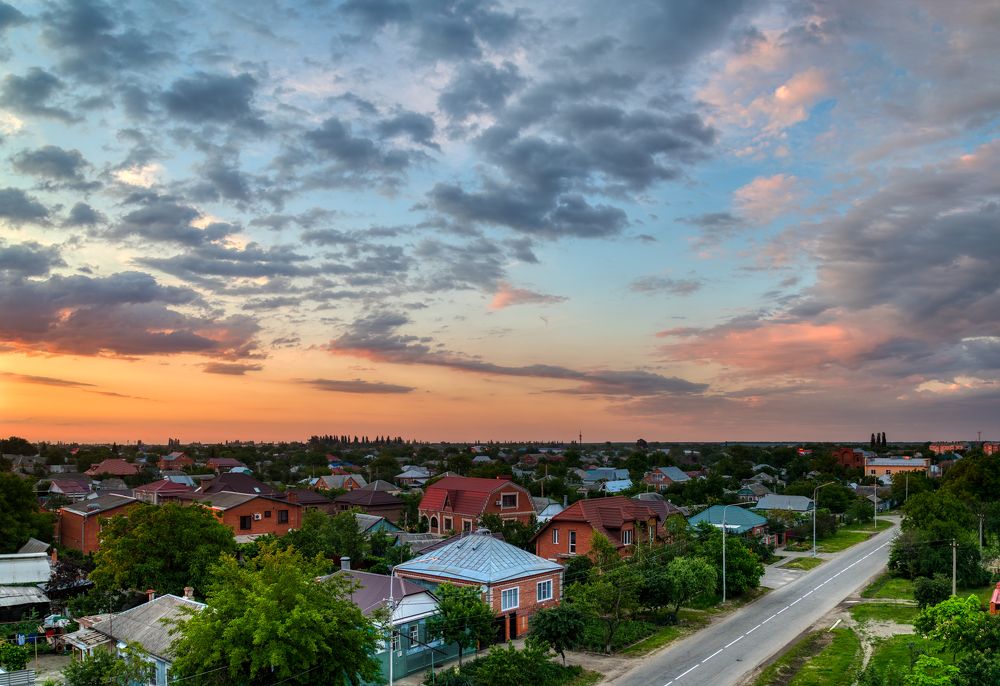 Вечерние облака