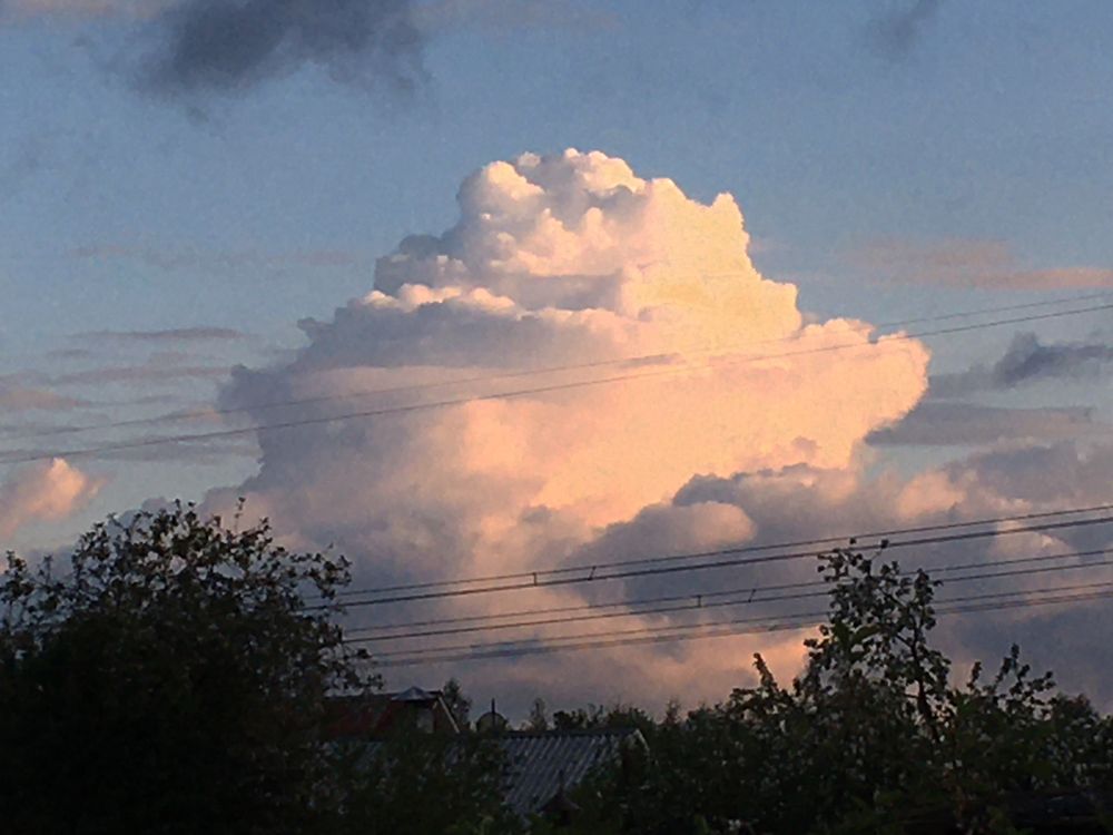 Воздушное пирожное