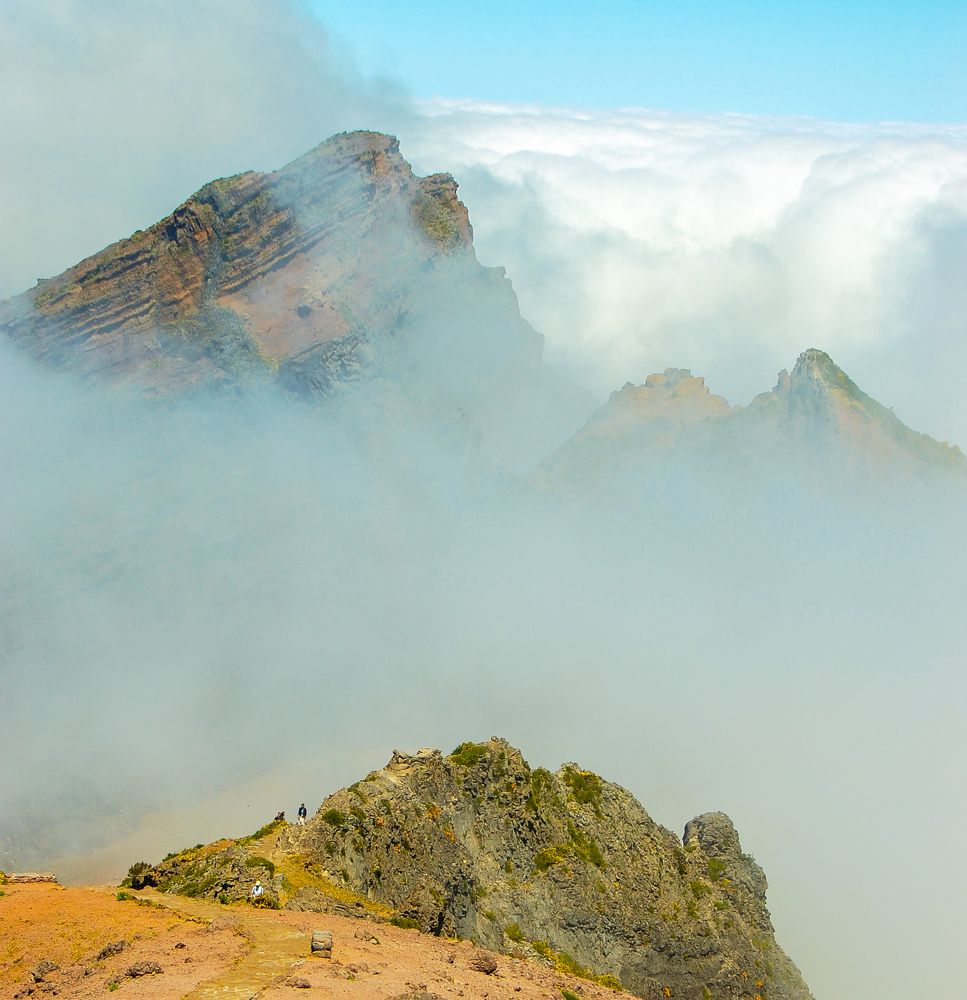 Утро в горах. Мадейра.