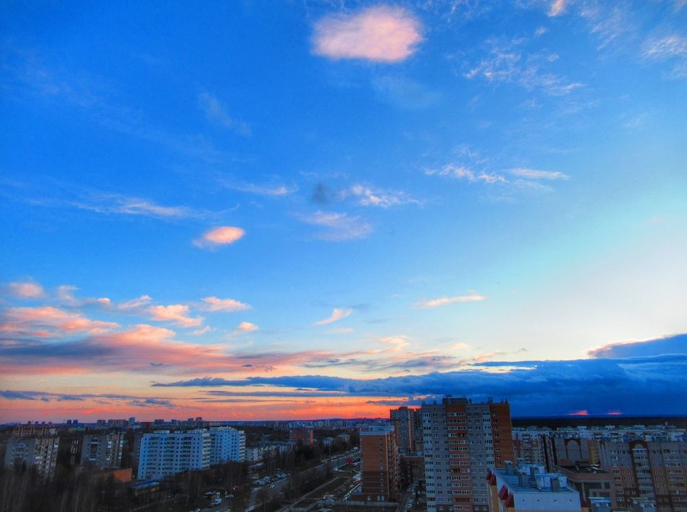 Ижевск на закате