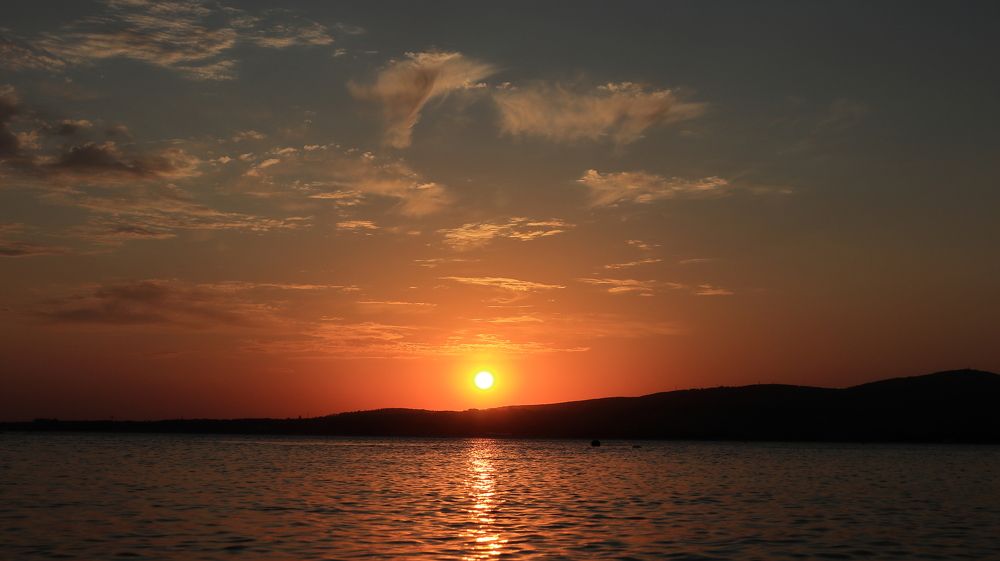 Облака на закате