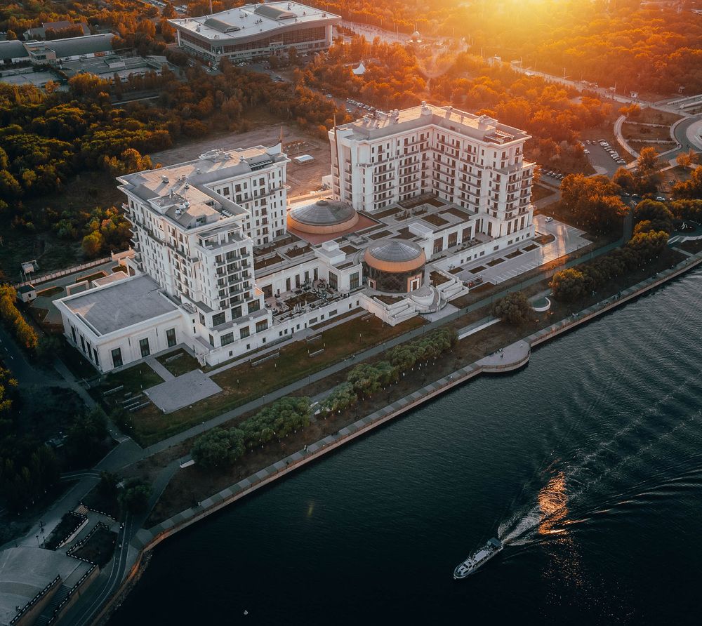 Набережная в Астане