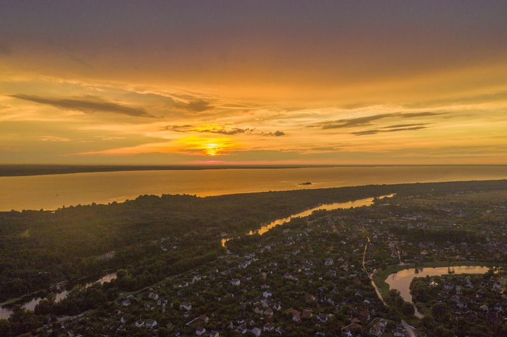 Днепр закатный