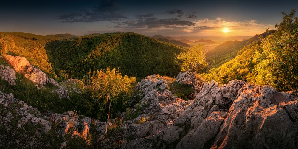 Evening in Little Carpathians