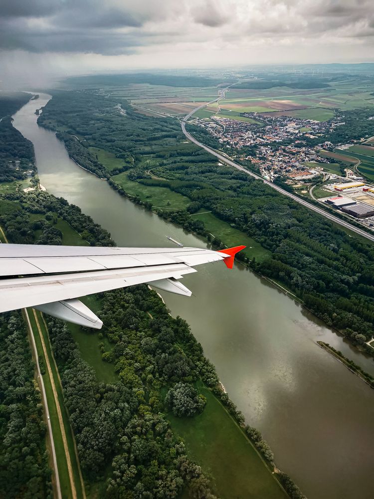 Danube river near Vienna