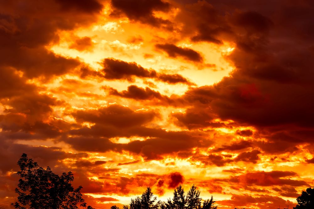 Небесный пожар
