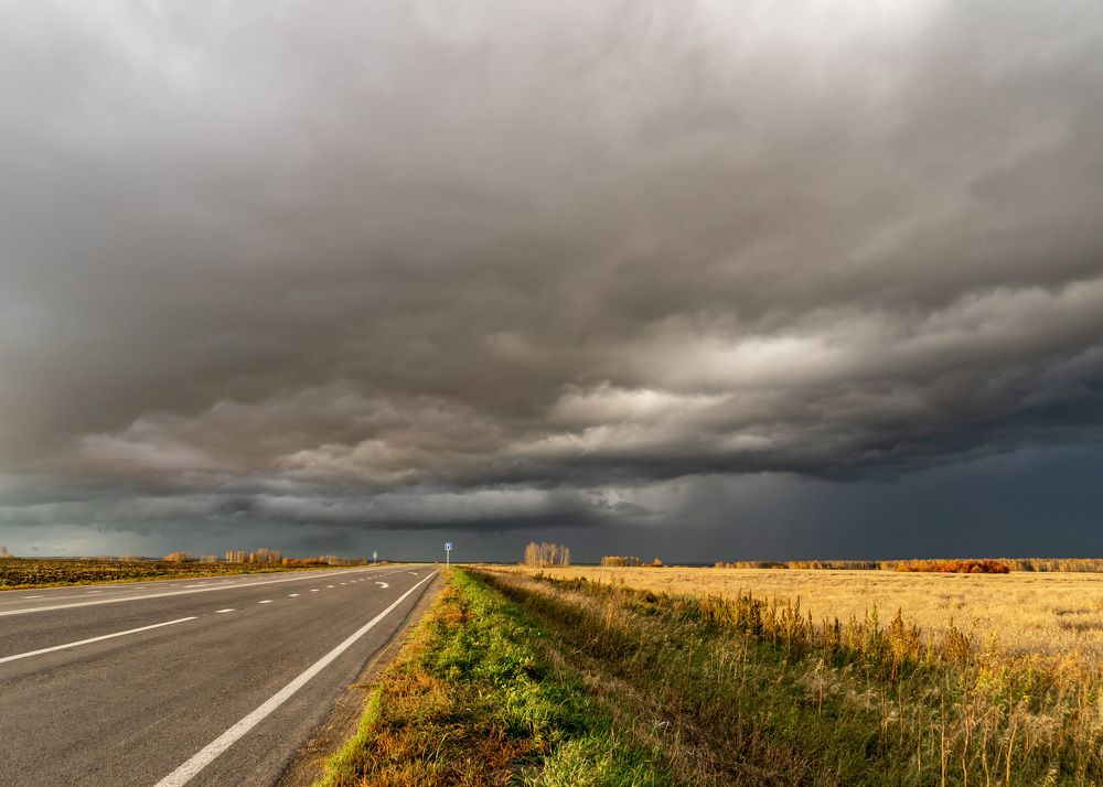 Енисейский тракт. Сибирь.